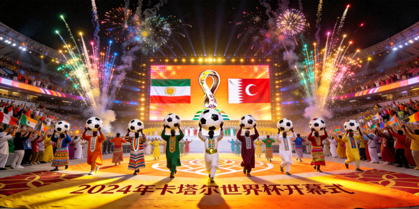 世界杯开幕式盛况